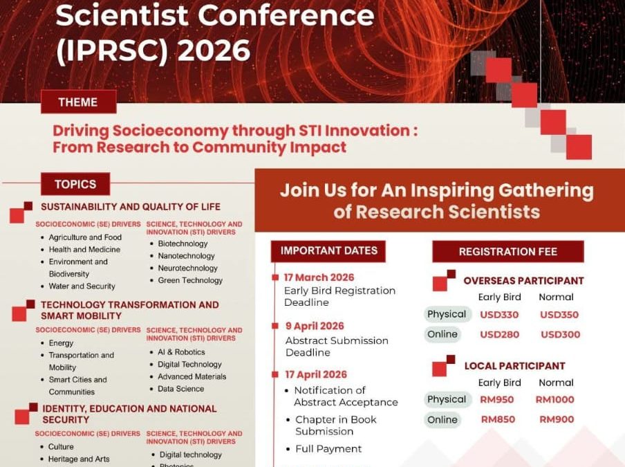 International Putra Research Scientists Conference (IPRSC) 2026